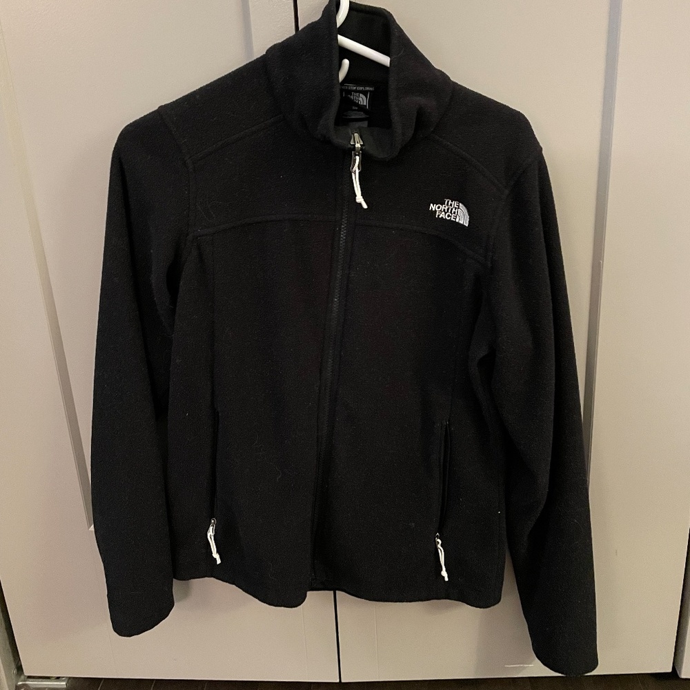 Black North Face Fleece Jacket